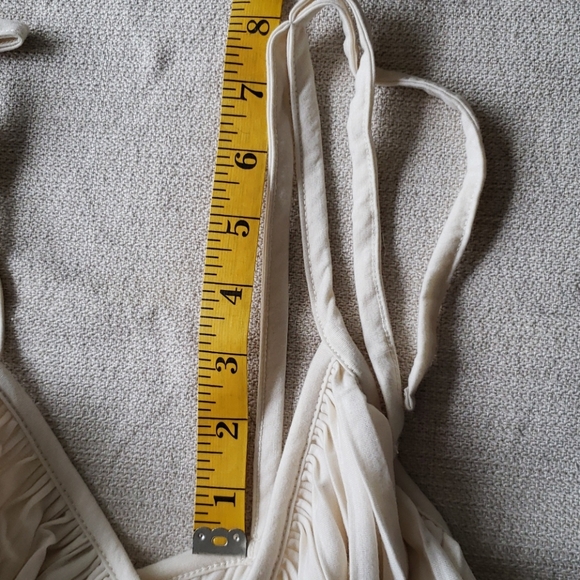 H&M Strappy Tiered & Pleated Cami w/ Built-in Bra - Picture 11 of 15